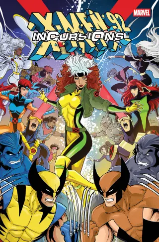 Tapa Cover B - By Luciano Vecchio de X-Men '92: Incursions #1
