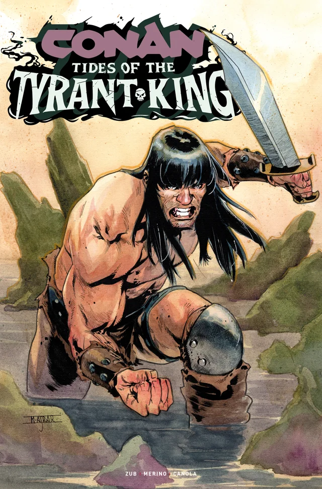 Tapa de Conan The Barbarian Tides Of The Tyrant King #3 · Cover A Mahmud Asrar