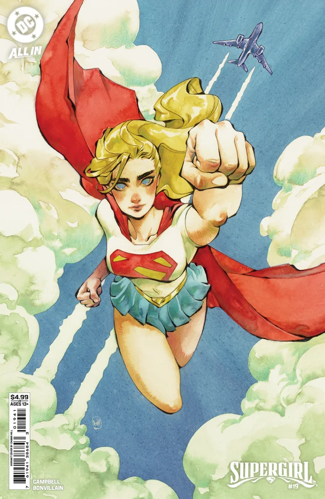 Tapa de Supergirl #19 · Cover D Chuma Hill Card Stock Var
