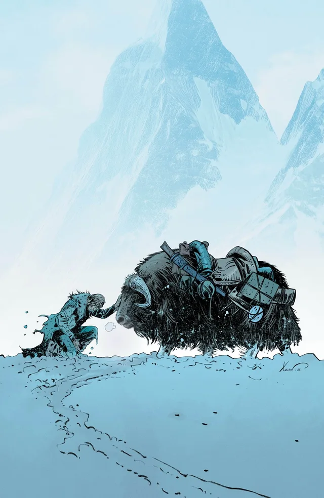 Tapa de Territory #1 · Cover E Philippe Xavier Virgin Var