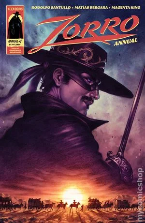 Tapa de Zorro Annual Cover A # · Edición estándar