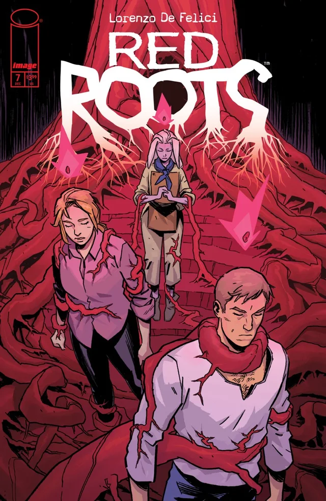 Tapa de Red Roots #7 · Cover B Luigi Formisano Var