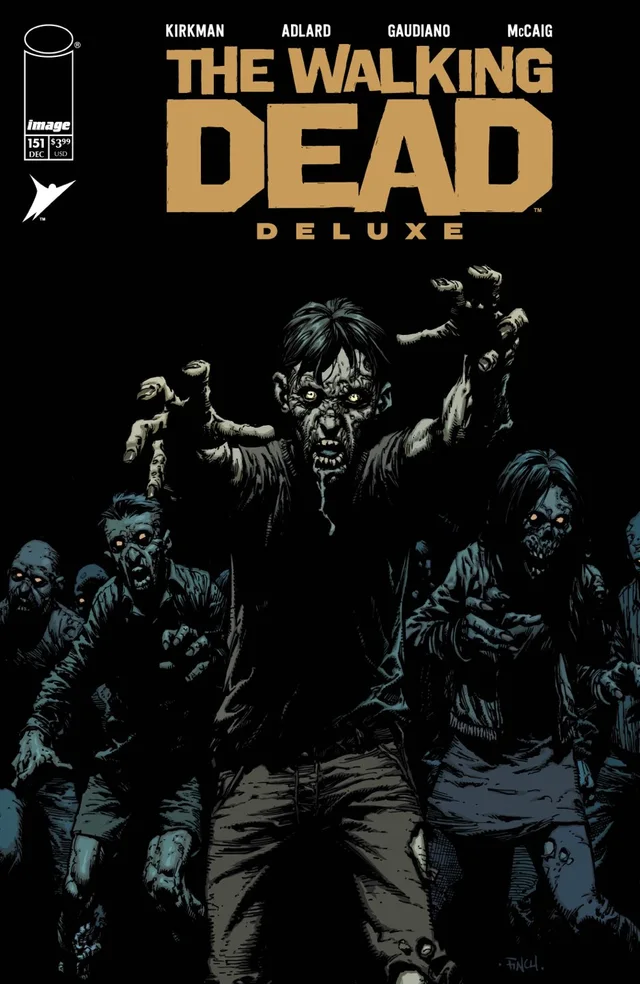 Tapa de Walking Dead Deluxe #151 · Cover A David Finch And Dave Mccaig