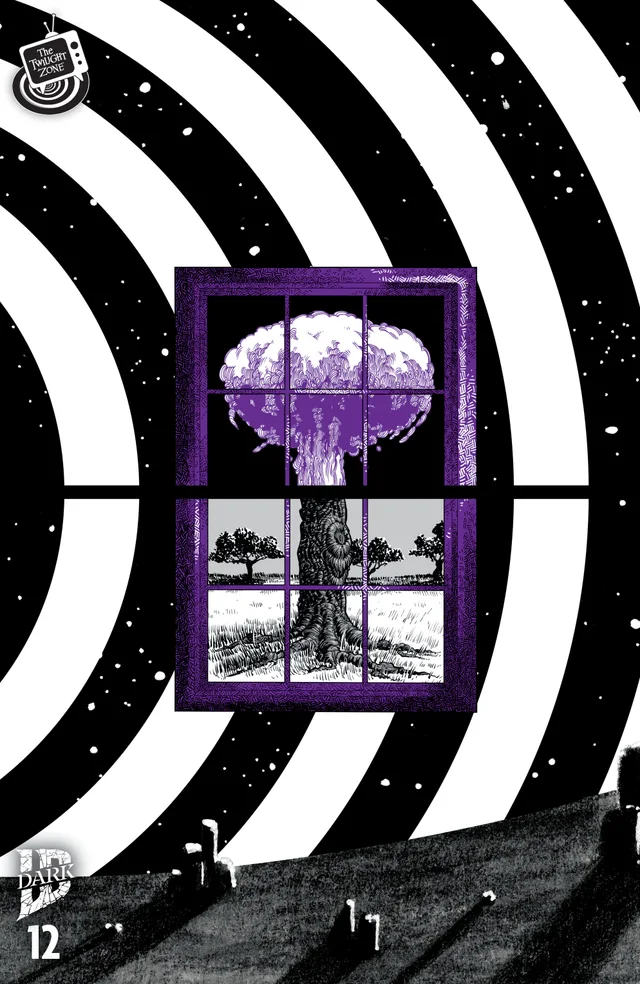 Tapa de The Twilight Zone #12 · Cover B