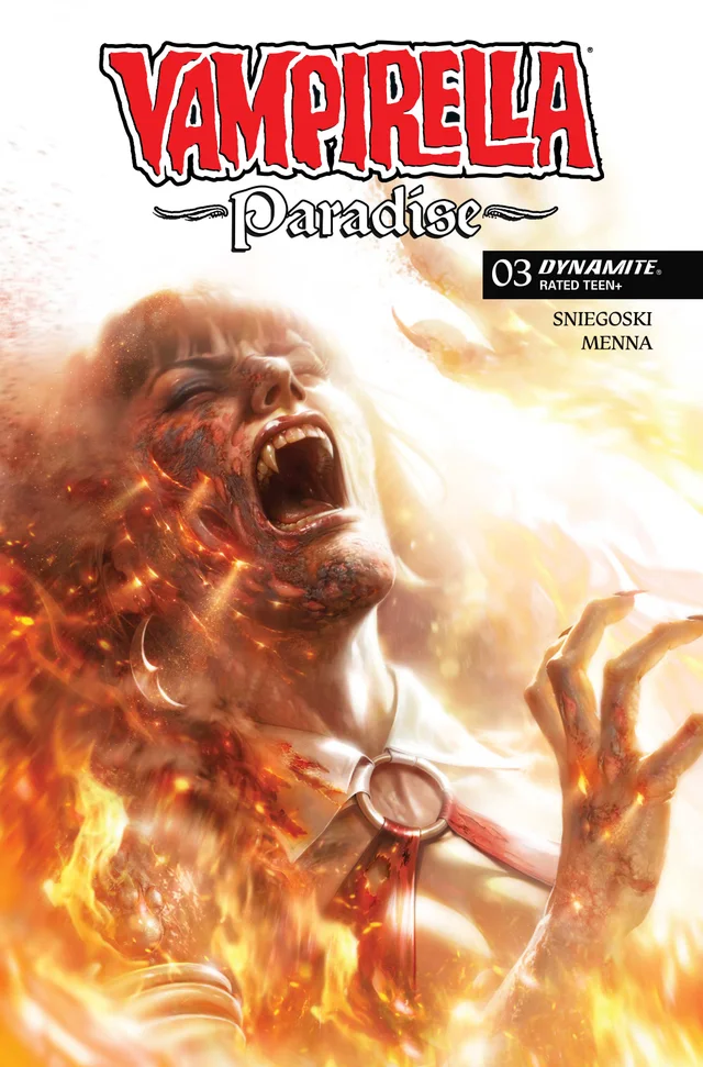 Tapa de Vampirella Paradise #3 · Cover A Francesco Mattina