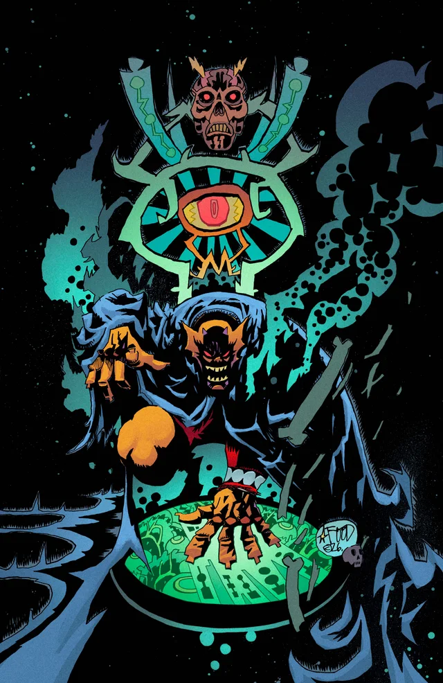 Tapa de Demon #3 · Cover C Jim Mahfood Card Stock Var