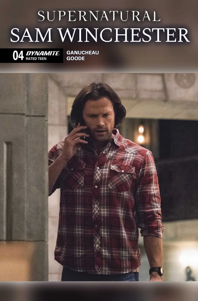 Tapa de Supernatural Sam Winchester #4 · Cover E Photo 2 Var