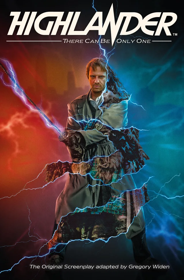 Tapa de Highlander The Original Screenplay #1 · Cover B Photo Lee Binding Var