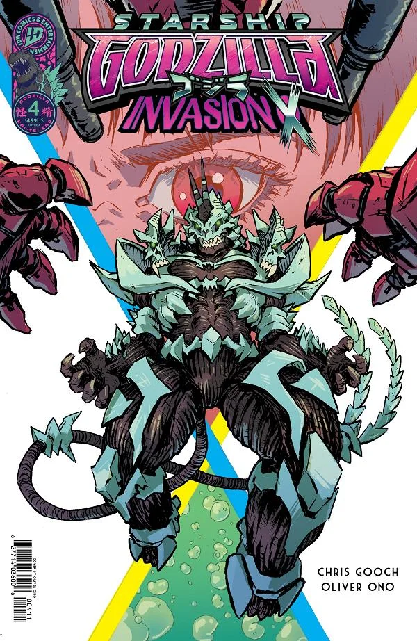Tapa de Starship Godzilla: Invasion X [Kai-Sei Era] #4 · Cover A