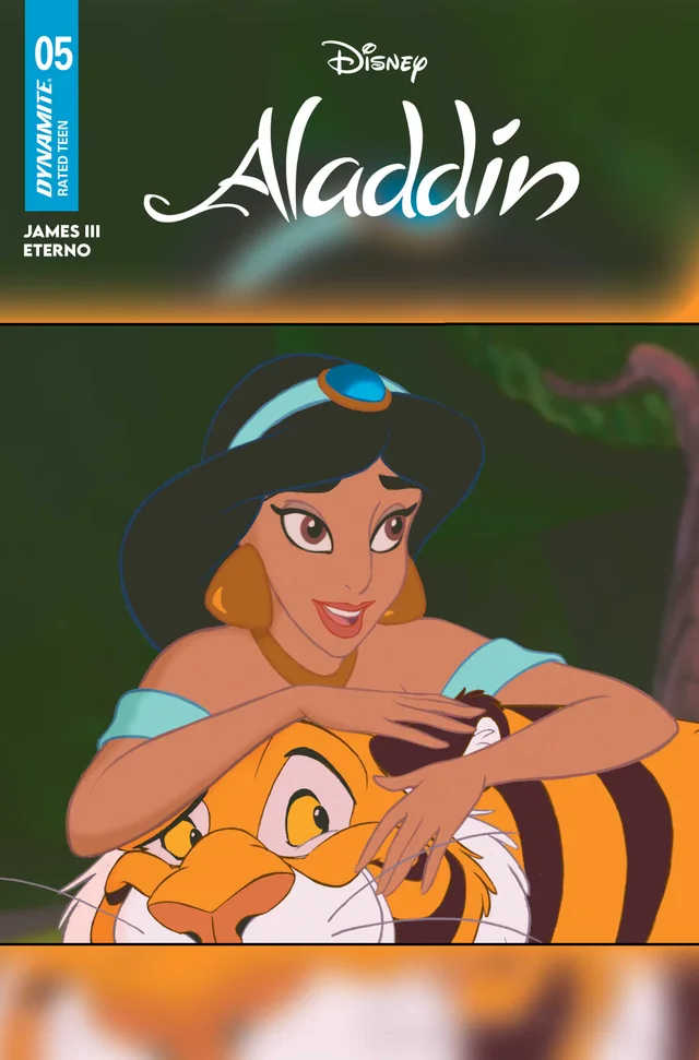 Tapa de Aladdin #5 · Cover C Animation Art Var
