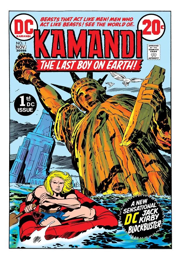Tapa de Kamandi Facsimile Edition #1 · Cover A Jack Kirby