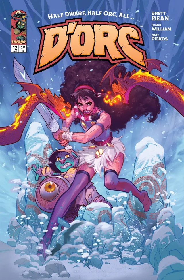 Tapa de Dorc #12 · Cover B Valentine Pasche Var