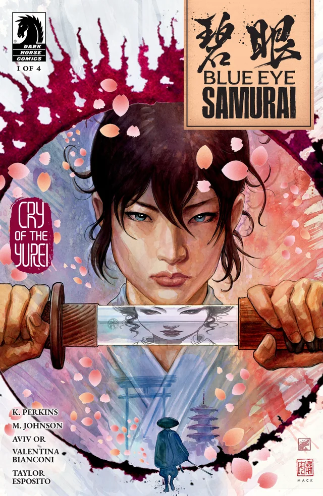 Tapa de Blue Eye Samurai: Cry Of The Yurei #1 · Cover A