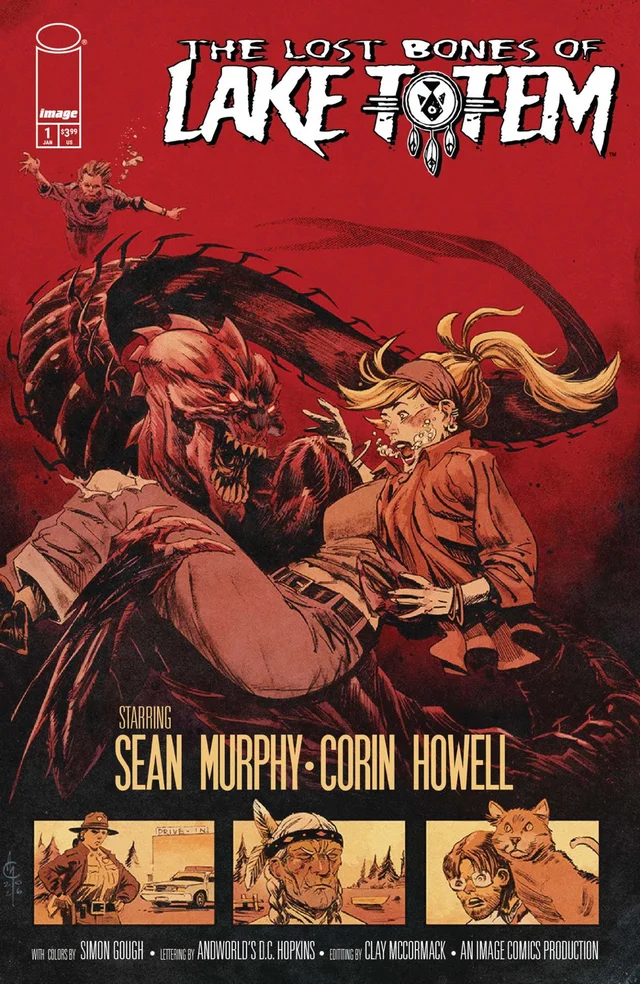 Tapa de Lake Totem #1 · Cover B Clay Mccormack Var