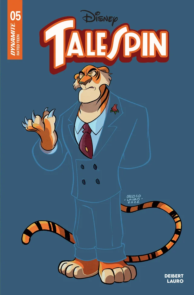 Tapa de Talespin #5 · Cover C Carlo Lauro Color Bleed Var