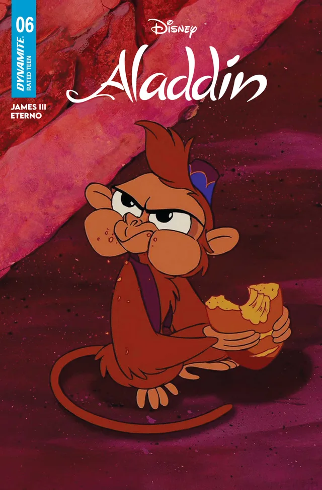 Tapa de Aladdin #6 · Cover C Animation Art Var