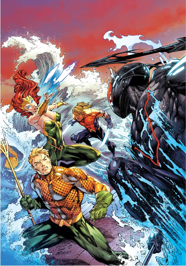 Tapa de Emperor Aquaman #25 · Cover C Ed Benes Card Stock Var