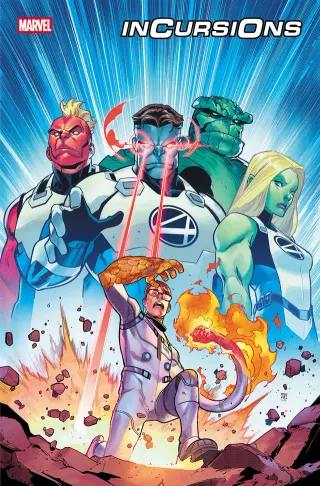 Tapa Cover B - By Paco Medina de Fantastic Four: Incursions #1