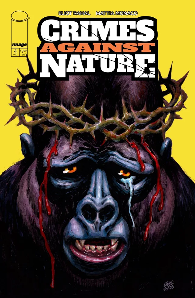 Tapa de Crimes Against Nature #4 · Cover B Brian Level Var