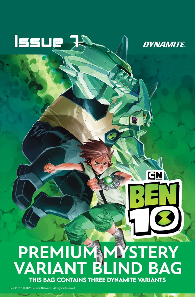 Tapa de Ben 10 #7 · Cover I Premium Mystery Blind Bag Var