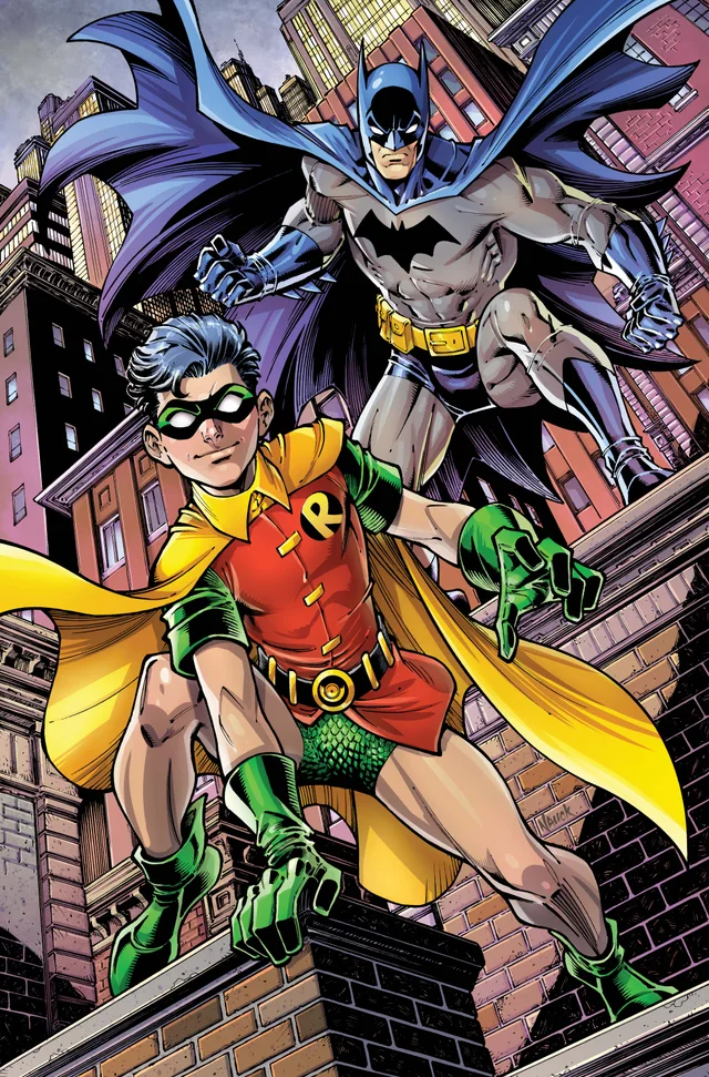 Tapa de Batman And Robin Year One Dynamic Duos #6 · Cover D Todd Nauck Card Stock Var