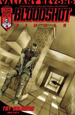 Tapa de Valiant Beyond: Bloodshot #8--Toy Soldiers Finale #8 · Cover A