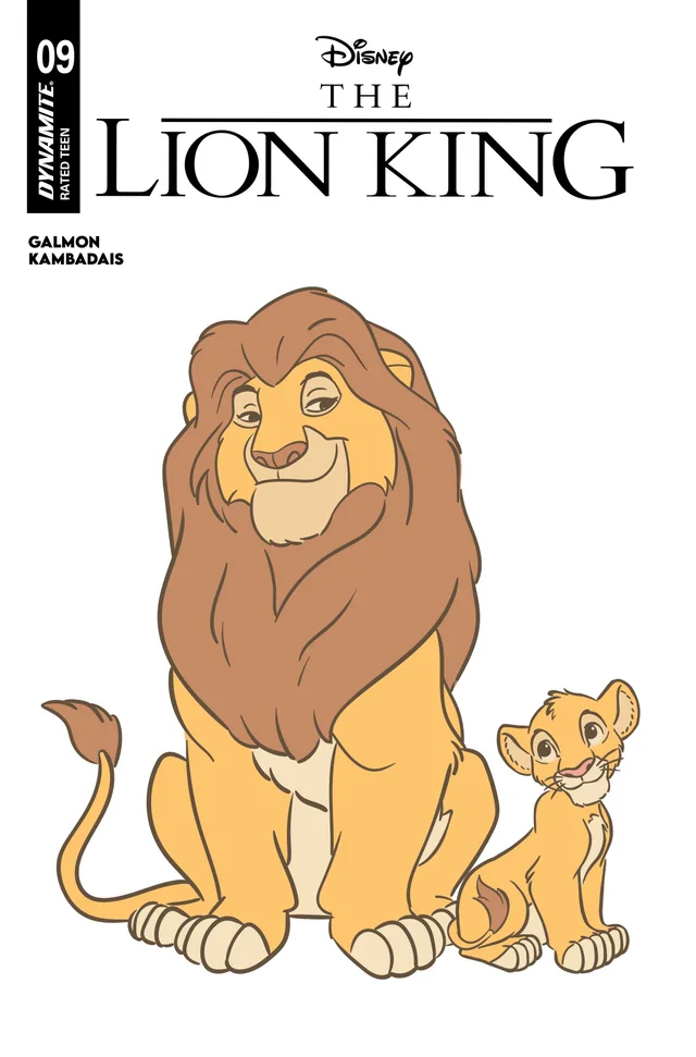 Tapa de Lion King #9 · Cover B Storybook Art Var