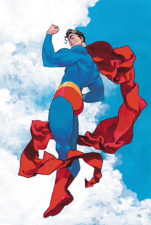 Tapa de Superman #44 · Cover B Dike Ruan Card Stock Var