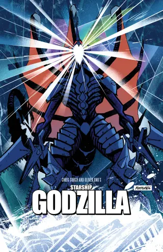 Tapa Cover B de Starship Godzilla: Invasion X [Kai-Sei Era] #3