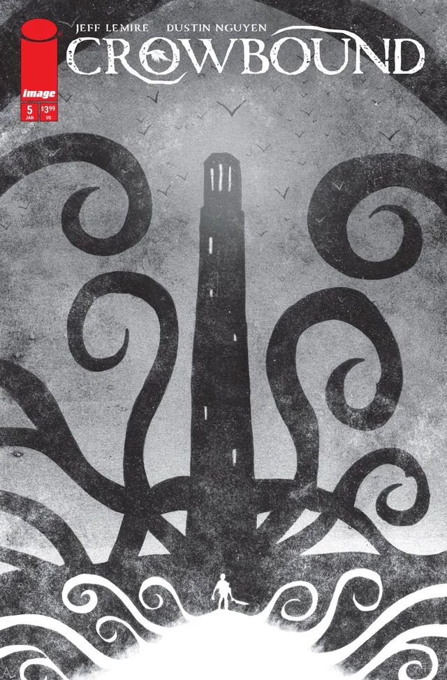 Tapa de Crowbound #5 · Cover B Jeffrey Alan Love Var