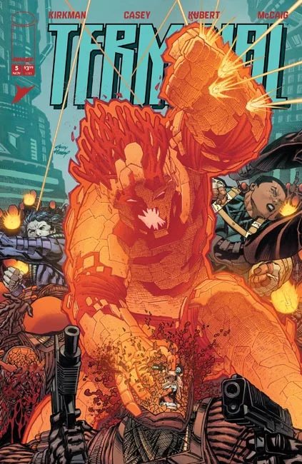 Tapa de Terminal #5 · Cover A Andy Kubert And Dave Mccaig