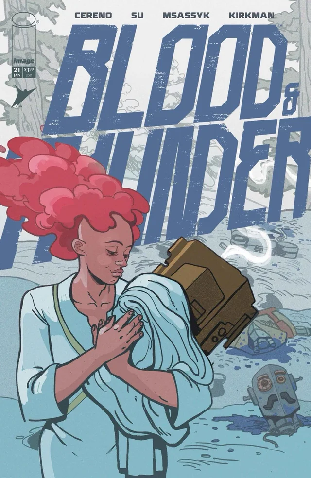 Tapa de Blood And Thunder #21 · Cover C Dillon Snook Var