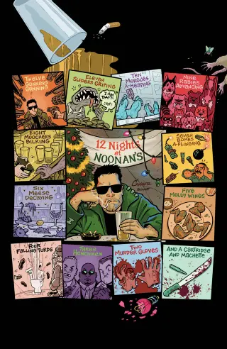 Tapa Cover B - Amanda Conner Card Stock Var de Hitman It Was The Nineties Special #1