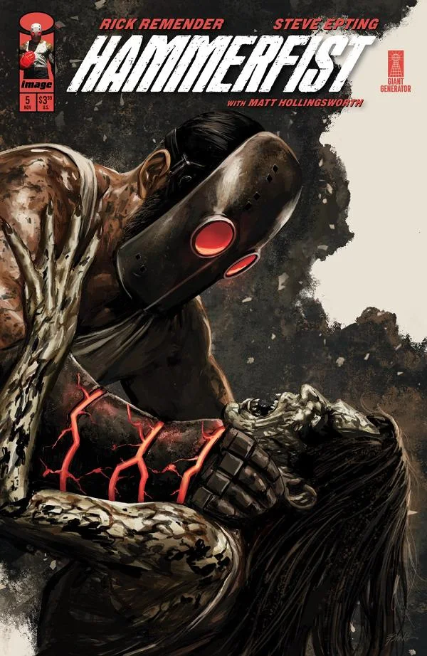Tapa de Hammerfist #5 · Cover A Steve Epting And Matt Hollingsworth