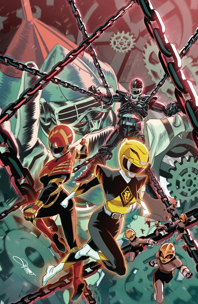 Tapa de Power Rangers Unlimited #6 · Cover D Foil Variant