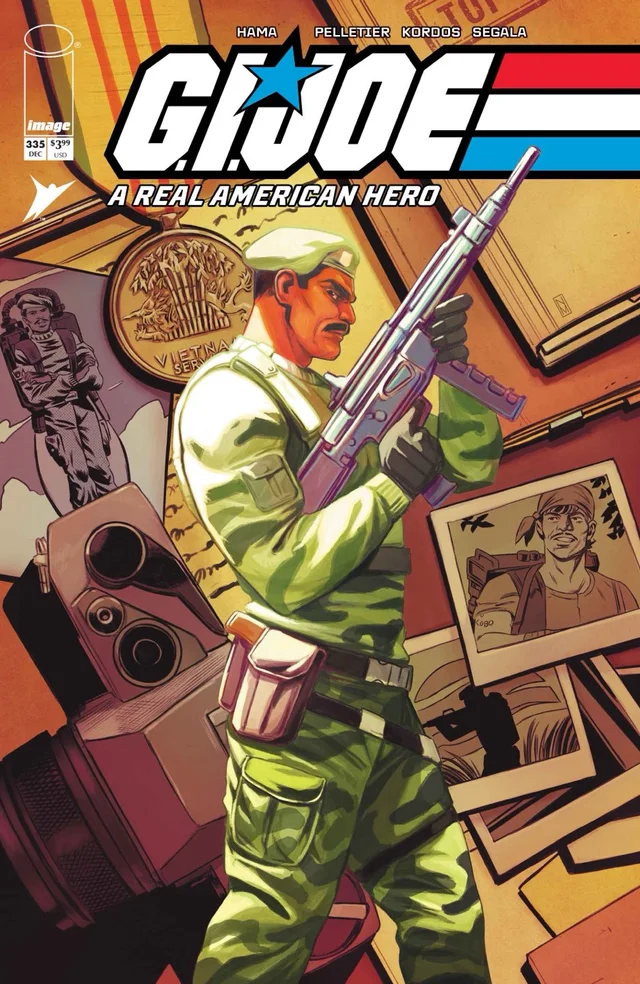 Tapa de Gi Joe A Real American Hero #335 · Cover C Nimit Malavia Secret Dossier Var