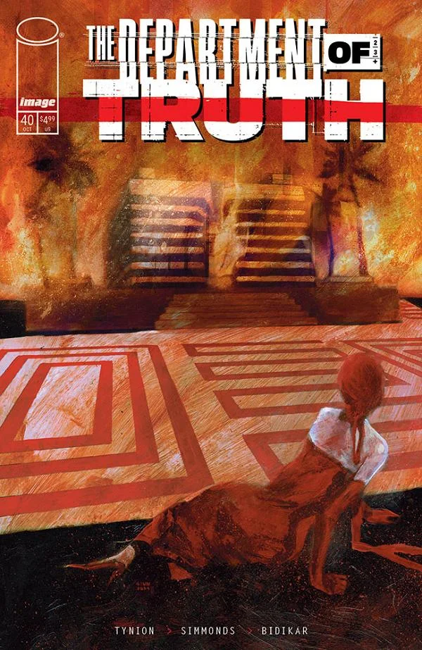 Tapa de Department Of Truth #40 · Cover A Martin Simmonds