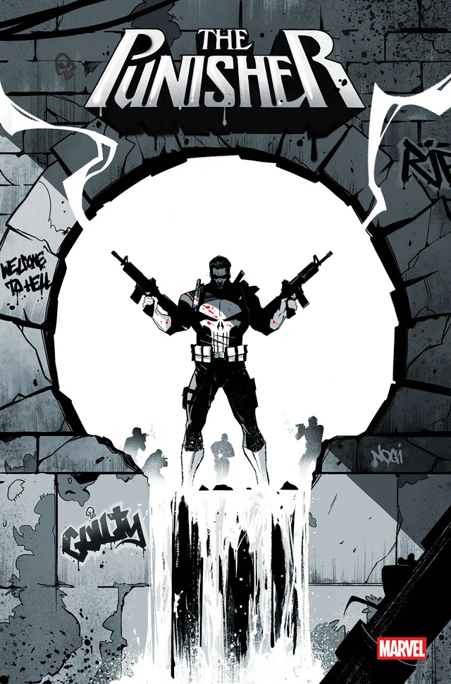 Tapa de Punisher #13 · Cover B Nogi San Variant