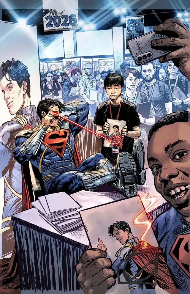 Tapa de Superboy-Prime Special #1 · Cover C Mico Suayan Card Stock Var