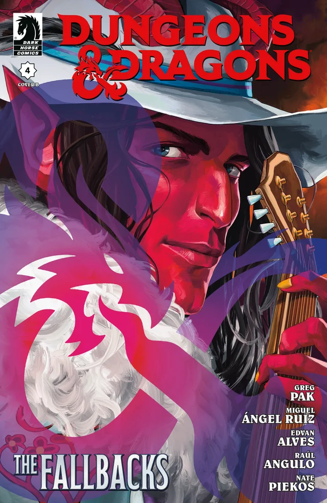 Tapa de Dungeons And Dragons: The Fallbacks Series 1 #4 · Cover B Uzuri