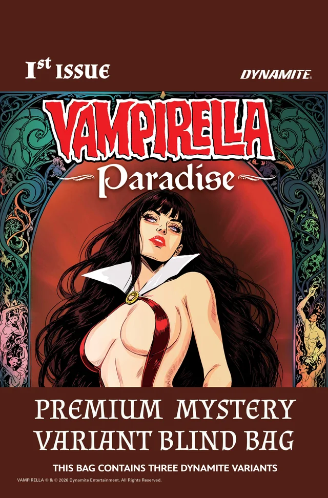 Tapa de Vampirella Paradise #1 · Cover J Premium Mystery Blind Bag Var