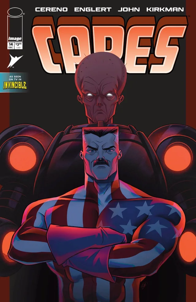 Tapa de Invincible Universe Capes #14 · Cover E Sweeney Boo Var