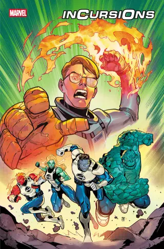 Tapa Cover A - By Paco Medina de Fantastic Four: Incursions #1