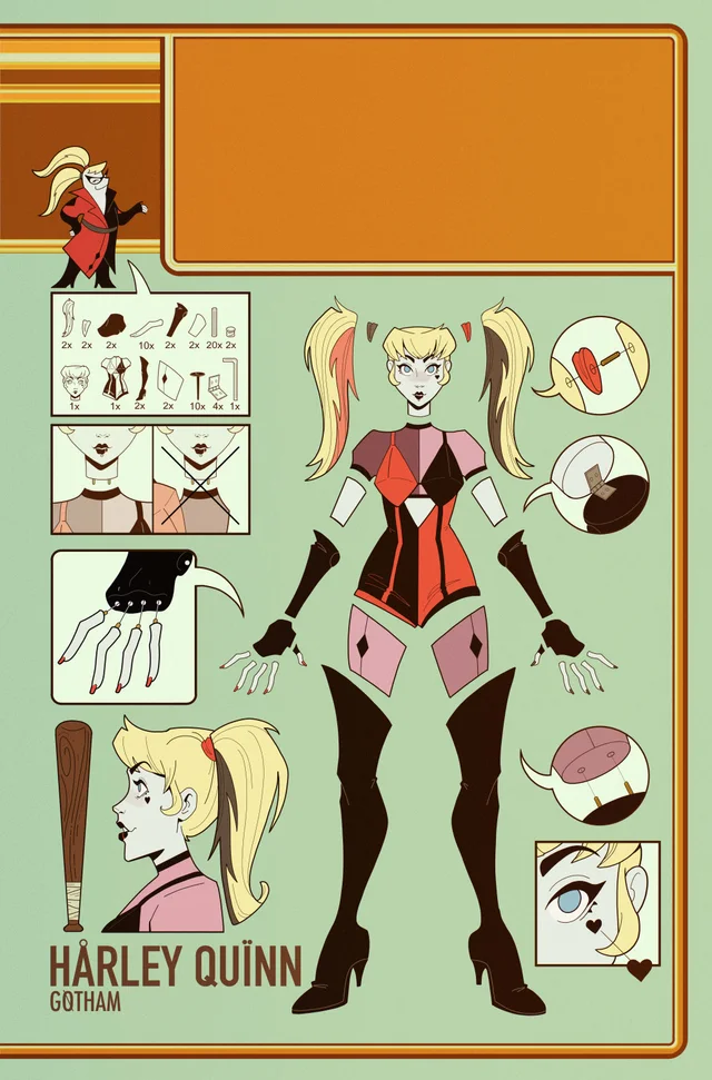 Tapa de Harley Quinn #70 · Cover A Bailie Rosenlund