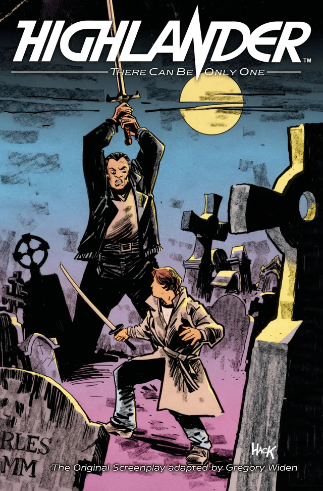 Tapa de Highlander The Original Screenplay #2 · Cover A Robert Hack