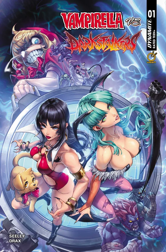 Tapa de Vampirella Vs Darkstalkers Special #1 · Cover A Drax