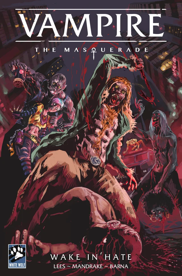 Tapa de Vampire The Masquerade Wake In Hate #3 · Cover A Ilan Sheady