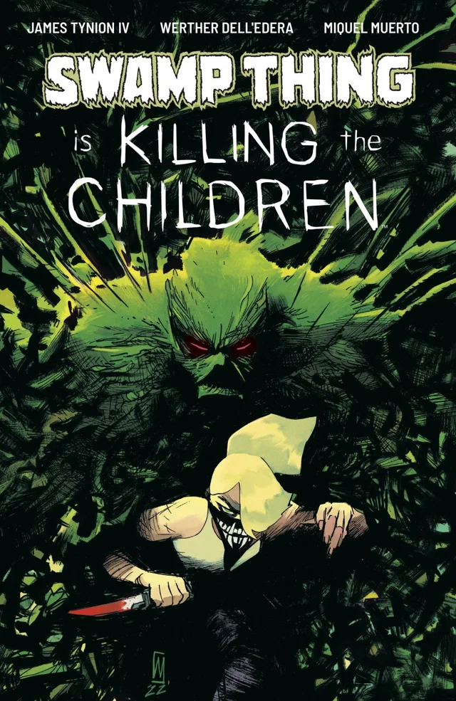 Tapa de Swamp Thing Is Killing The Children Cvr A Main # · Edición estándar