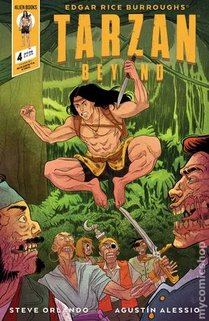 Tapa de Tarzan Beyond #4 · Cover B