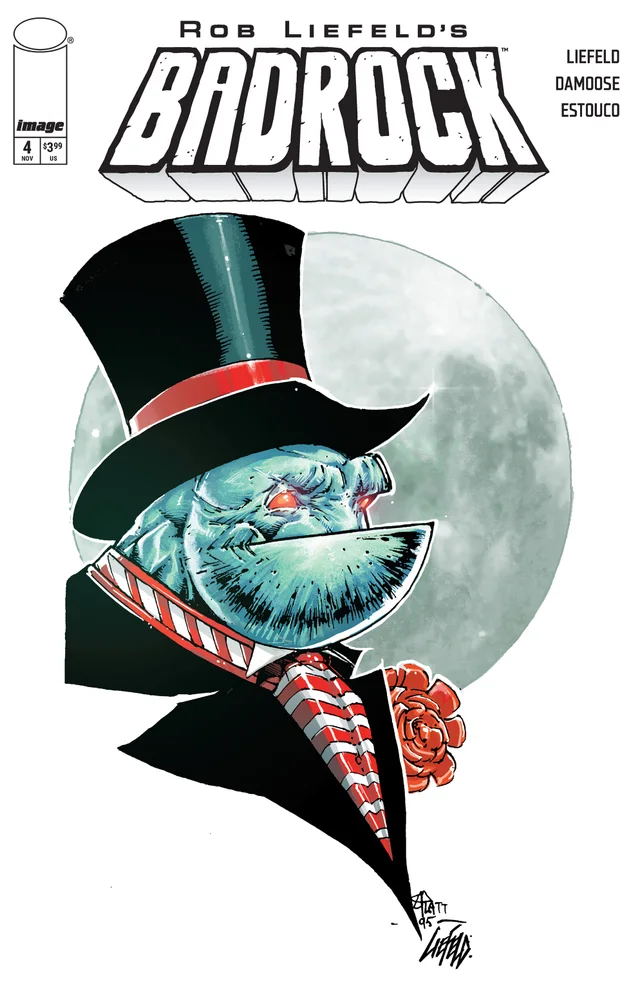 Tapa de Badrock #4 · Cover D Stephen Platt Var